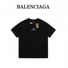 발렌시아가 최신 G 로고 자수 구제 티셔츠*QW15645